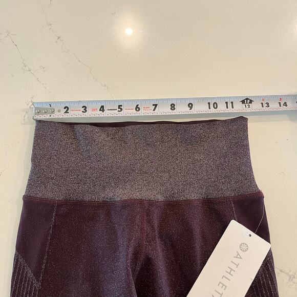 NWT Athleta Twilight Tight 2.0 Leggings‎ in Antique Burgundy Size Small - Picture 8 of 10